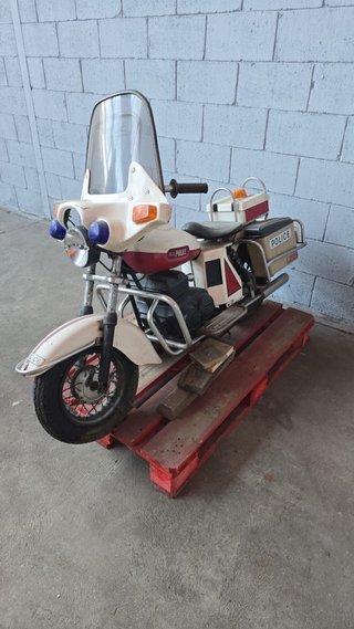 Moto Policía Infantil Harley Davidson