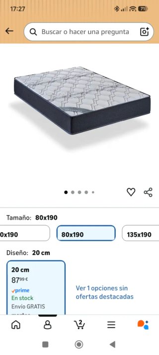 Cama nido con dos somieres más colchones nuevos