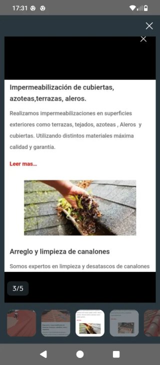 reparamos techos tejados filtraciones goteras