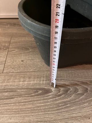 2 Macetas Apilables Plástico