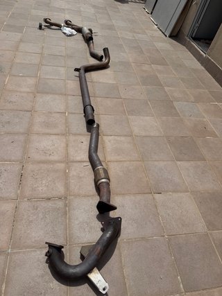 Línea de escape + Downpipe Renault Megane II RS