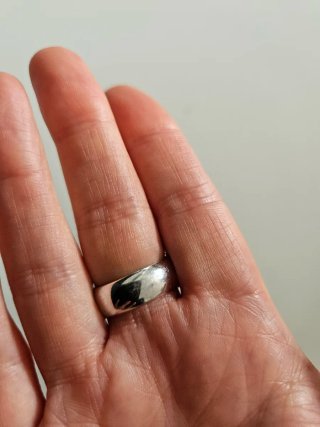 Anillo de plata talla 11 motivo diente de leon