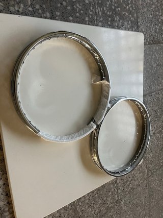 Llantas 18 x 1.60 (36 agujeros) Sin estrenar