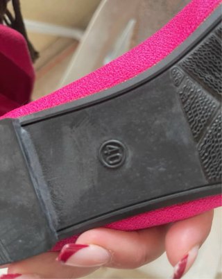 Sandalias Fucsia con Lazo