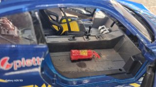 Porsche Carrera 911 Burago 1/18 Rottame