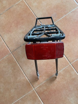 Portaequipajes trasero para bicicleta