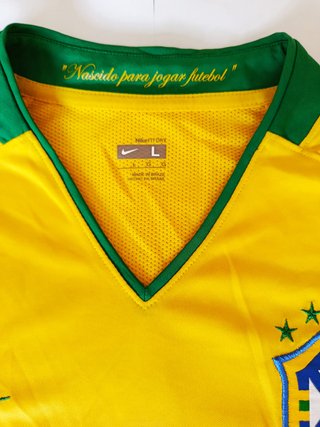 Maglia Brasile Nike 2008 #10 Taglia L