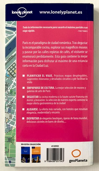 GUIA TURISTICA LO MEJOR DE PARÍS, LONELY PLANET