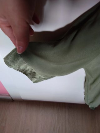 Blusa verde Uma talla única