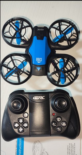 Dron 4DRC Azul y Negro con camara Control