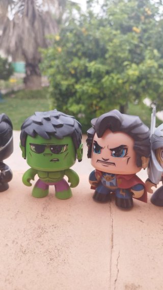 Lote Figuras Funko Pop Marvel hay 9 figuras