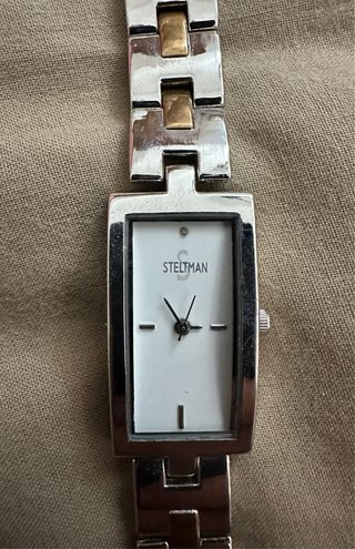 Reloj Steltman señora plateado y dorado