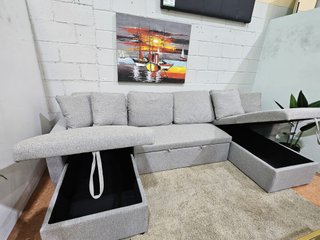 Sofa Rinconera Chaise Longue y Cama 287cm