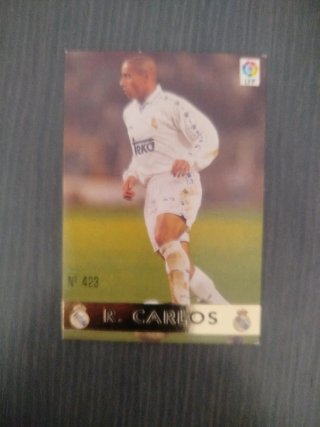 3 Cromos Fútbol 96/97: Guardiola, R.Carlos, Rivald