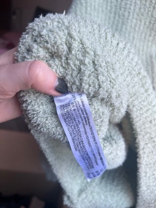 Cardigan Zara verde