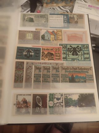 Álbum Notgeld Alemania y Austria