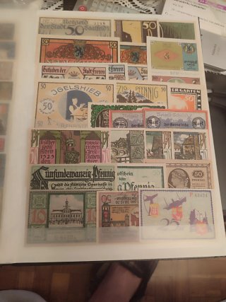 Álbum Notgeld Alemania y Austria
