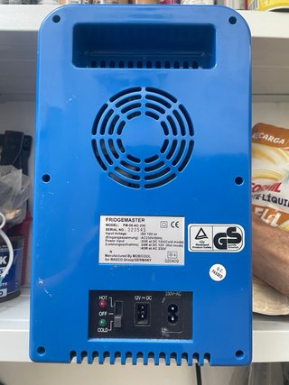 Mini Nevera Portátil Fridgemaster Azul
