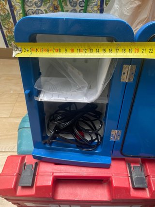 Mini Nevera Portátil Fridgemaster Azul