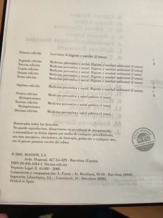 Libro de salud pública