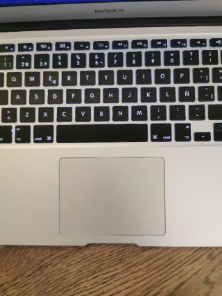 MacBook Air 7.2 2018 i5 8GB, 128gb, Plata
