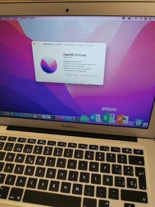 MacBook Air 7.2 2018 i5 8GB, 128gb, Plata