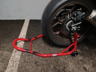 Caballete para moto nuevo