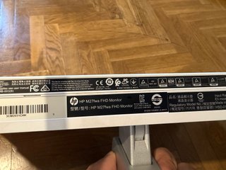 Monitor HP M27fwa FHD 27 Blanco
