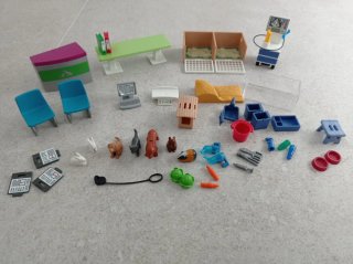 Clinica Veterinaria Maletín Playmobil