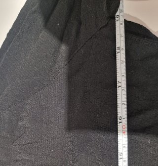 Mono largo negro Mango Talla S