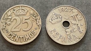 Lote 13 monedas Alfonso XIII España