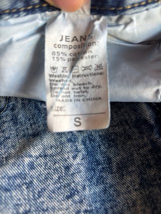 Shorts Shein donna strappati