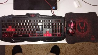 Teclado y Ratón Gaming Woxter sin uso