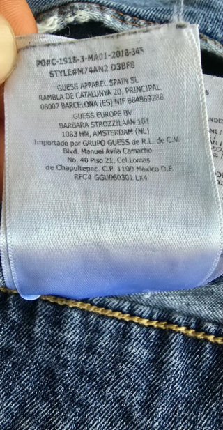 Shorts Vaqueros Guess Original – Talla 31