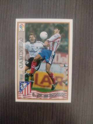 Cromos Atlético de Madrid Kiko, Caminero, Pantic
