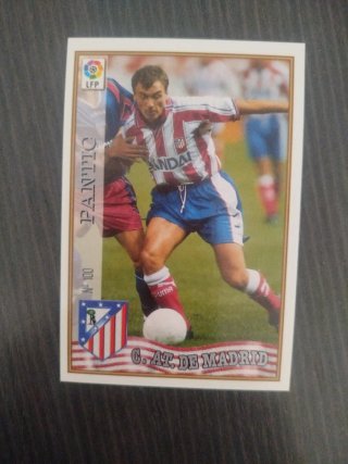 Cromos Atlético de Madrid Kiko, Caminero, Pantic