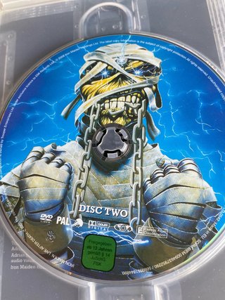 DVD Iron Maiden Live After Death