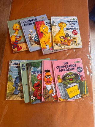 Cuentos coleccion barrio Sesamo