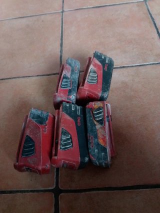 5 Baterías Hilti + 2