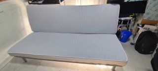 Sofá Cama Ikea Gris 2m