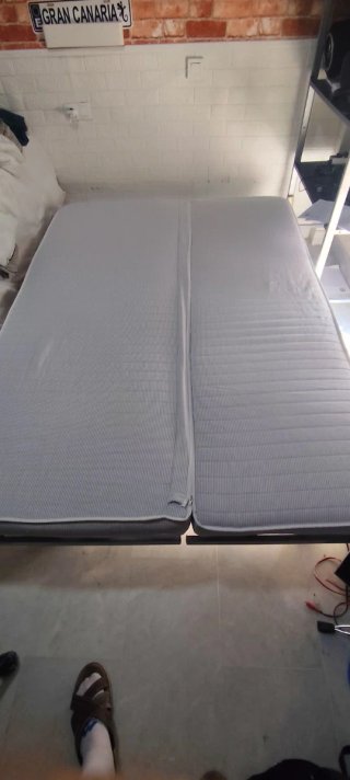 Sofá Cama Ikea Gris 2m