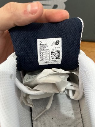 New Balance 530 Blu Indaco Bianco Tg 40