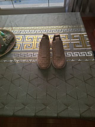 Zapatillas Michael Kors doradas y rosas