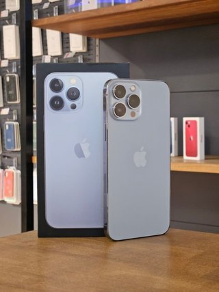 IPHONE 13 PRO MAX 512GB AZUL BATE. 100%
