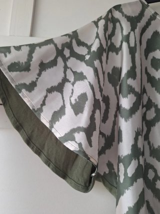 Blusa Cortefiel Talla L Estampada