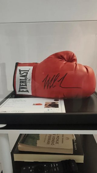 Guante Boxeo Firmado Mike Tyson Everlast