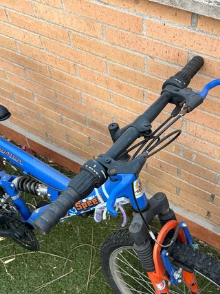 Bicicleta Montaña Azul Airforce doble suspension