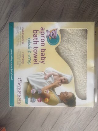 Toalla de baño para bebé Clevamama