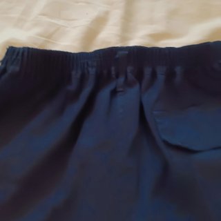 2 Pantalones Trabajo Largo y Corto Azul T  44