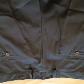 2 Pantalones Trabajo Largo y Corto Azul T  44